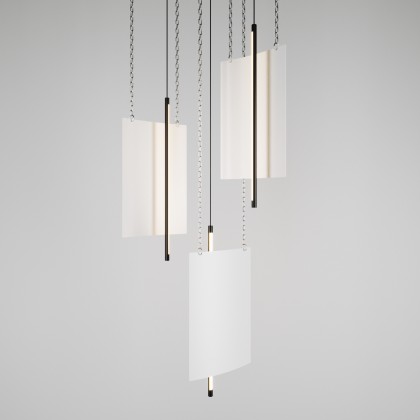 Подвесной светильник Svitlotin — medium pendant painted 56 / custom RAL